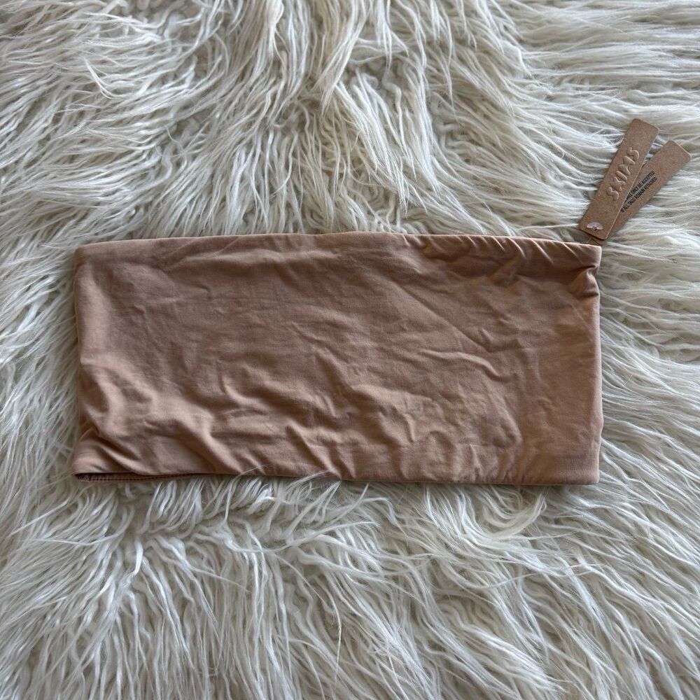 Skims Fits Everybody Bandeau Clay Size Medium